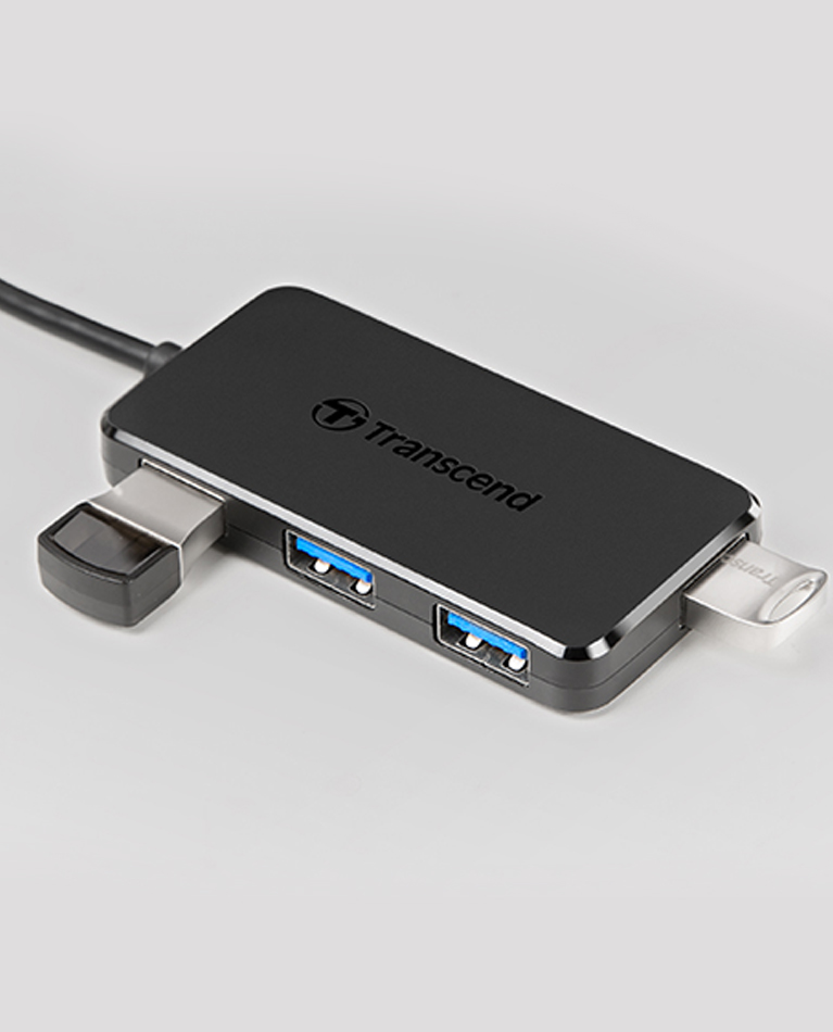 HUB, USB 3.1 Gen 1, 4-Port, Type C