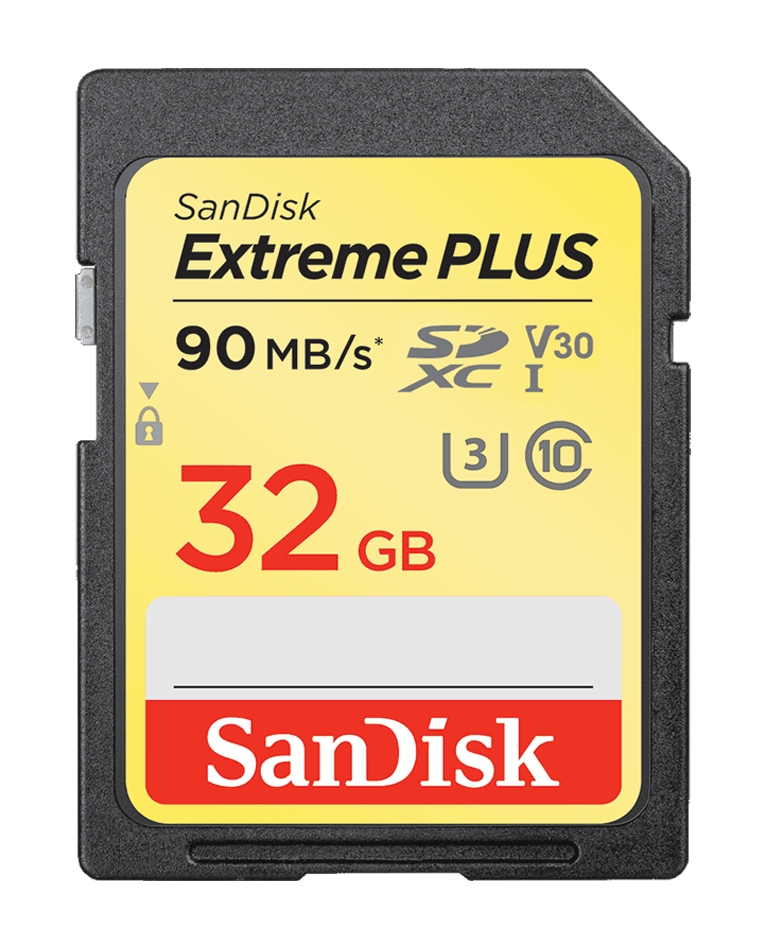 SanDisk Extreme Plus SDHC/SDXC UHS-I 