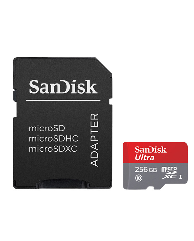 SanDisk Ultra microSD UHS-I Card with Adaptor