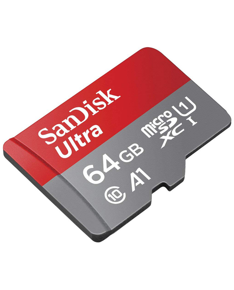 SanDisk Ultra microSD UHS-I Card without Adaptor 