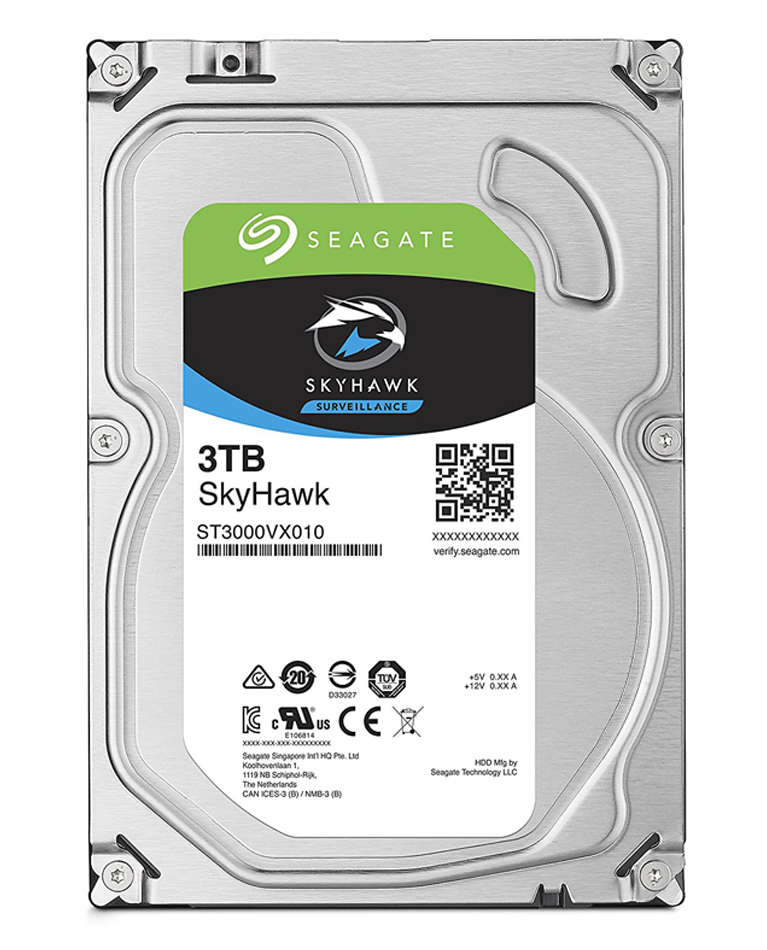 Seagate 3TB Skyhawk Hard Drive 5900RPM 64MB